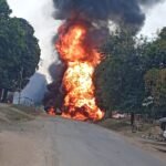 Cameroun : Un accident de camion transportant le carburant frelaté fait 01 mort et 05 blessés à Mbé